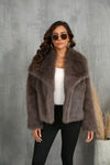 Manteau en Fourrure Douce Jessica
