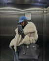 Manteau en fausse fourrure Tess